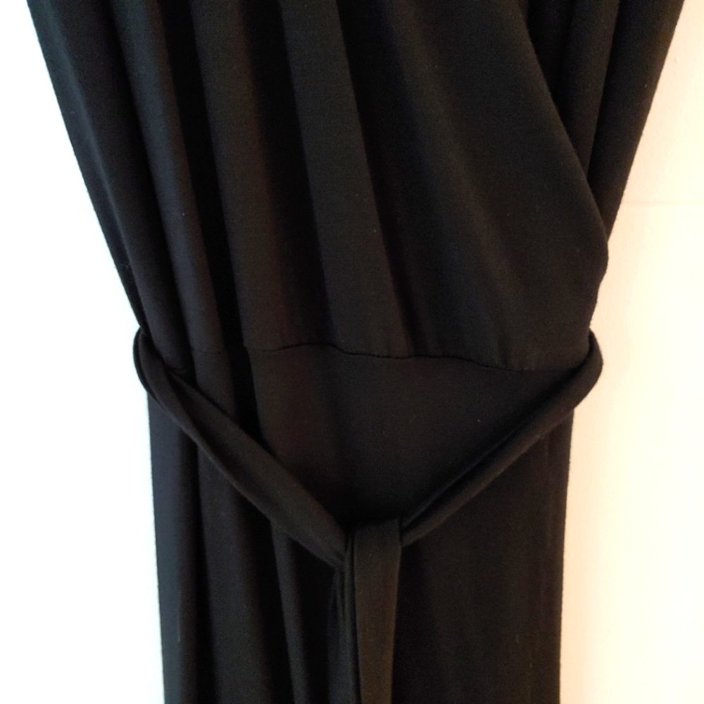 Maxi wrap dress